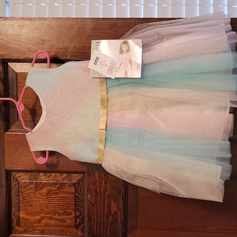 Bonnie Jean 24 month Girls Pastel Tulle Dress